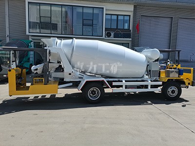 雙向駕駛3方攪拌車